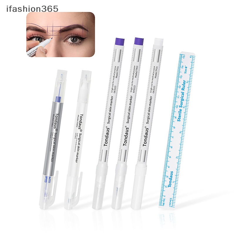 Bút Đánh Dấu Hình Xăm Kháng Nước Màu Trắng Phong Cách Hàn Quốc ifashion365