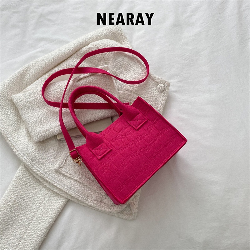 NEARAY  túi xách nữ đeo chéo Túi đeo chéo dễ phối cho nữ 2023 NEW  Đẹp Korean Style Chic Cái mới L91TFLB 37Z230910