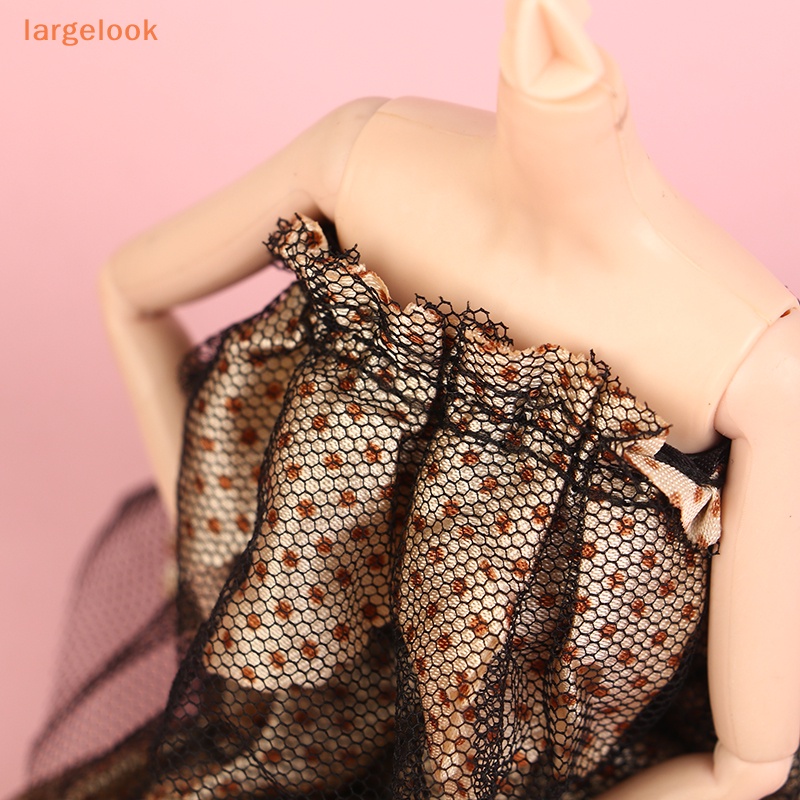 1 Set Váy Ren Chấm Bi 29cm Thời Trang Cho Búp Bê