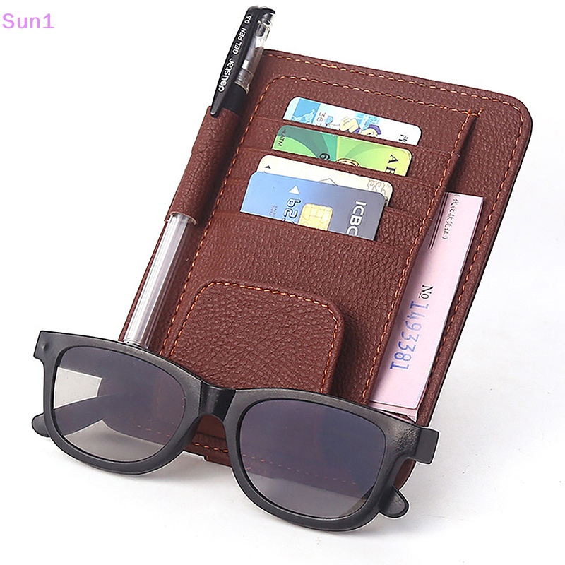 Túi Đựng Đồ Nhiều Ngăn Gắn Tấm Che Nắng Xe Hơi