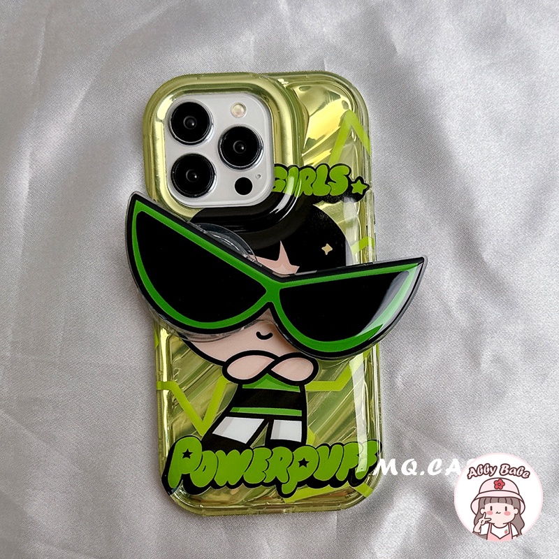 Ốp Điện Thoại TPU Mềm Họa Tiết Powerpuff Girls Cho IPhone 14 Pro Max 12 11 Pro Max X XS XR 7Plus