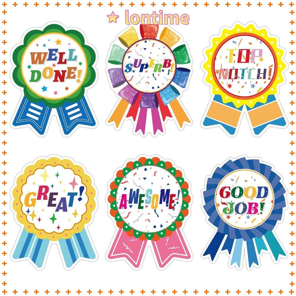 LONTIME Cuộn Sticker Tự Dính Dùng Làm Phần Thưởng Cho Tiệc Tùng