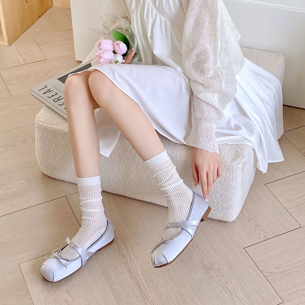 Vớ Dệt Kim Mỏng Trong Suốt Thời Trang Xuân Hè Dành Cho Nữ