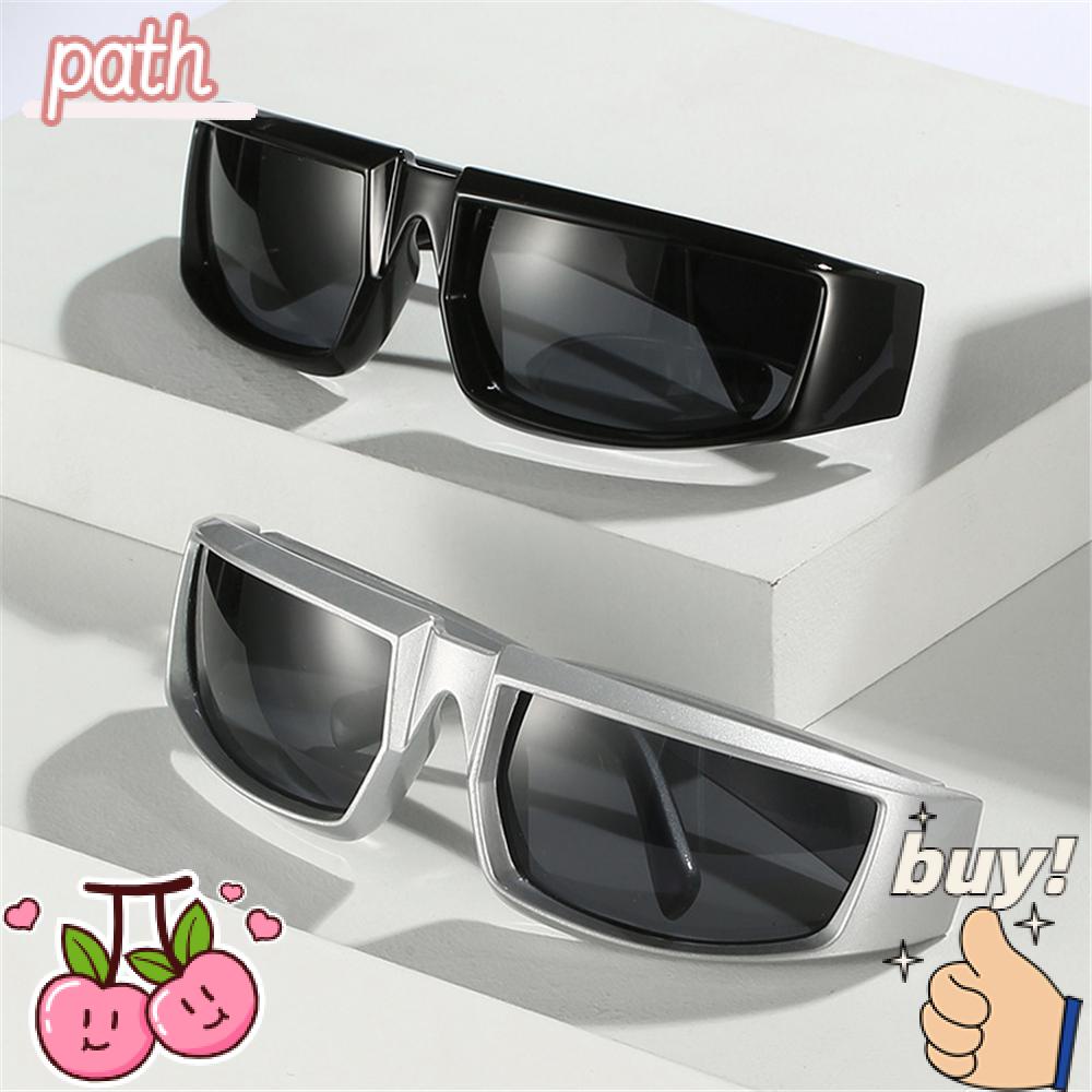 PATH Kính Mát Y2K Phong Cách Steampunk