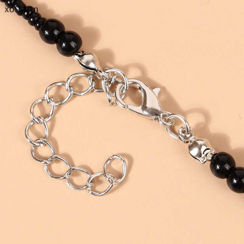 Vòng Cổ Chuỗi Hạt Mặt Sư Tử May Mắn Phong Cách Trung Hoa Cổ Điển Dành Cho Nam Và Nữ