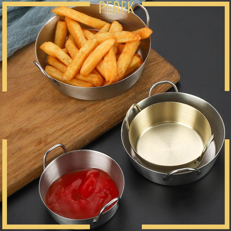 Chén Đựng Nước Sốt Bằng Thép Không Gỉ Có Thể Xếp Chồng Lên Nhau Tiện