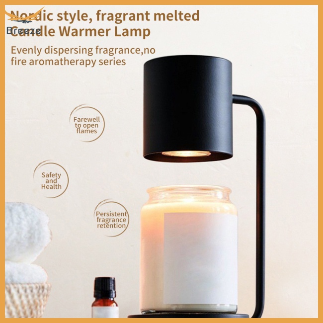 Đèn Nến Sưởi Ấm Với 2 Bóng Đèn Có Thể Điều Chỉnh Độ Sáng Không Lửa Tương Thích Với Lọ Lớn