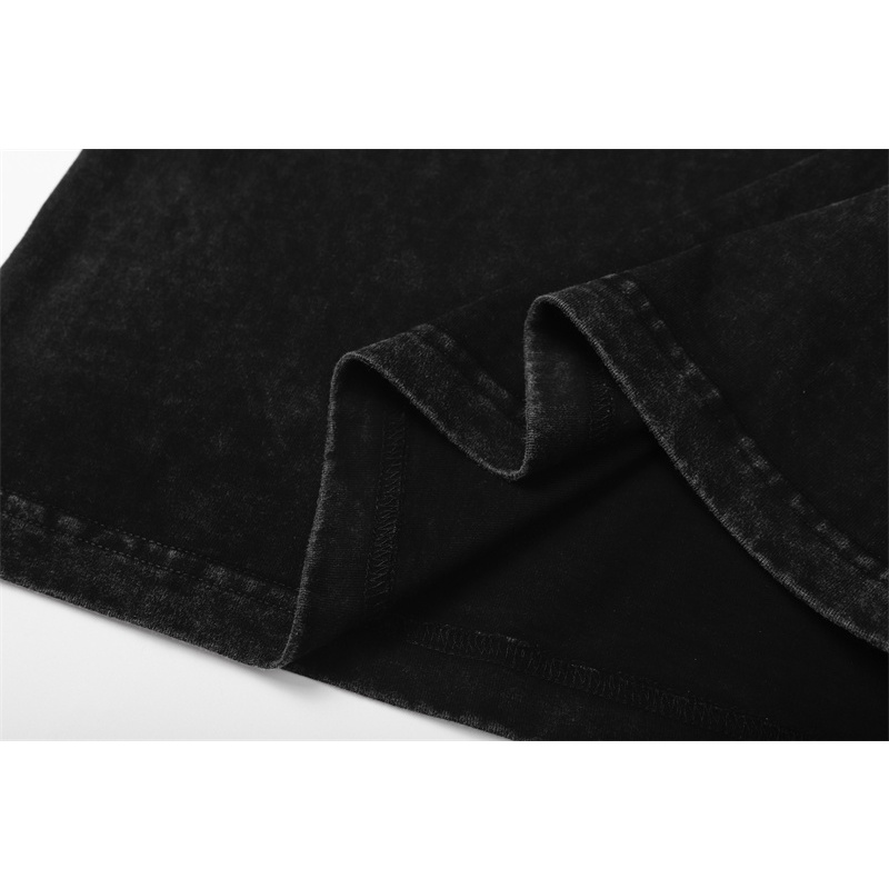 Ba-new Áo Thun Tay Ngắn Có Khóa In Họa Tiết Rửa Được 3