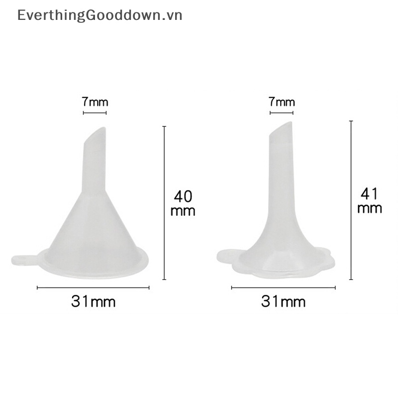 Set 2 Phễu Nhựa Nhỏ Dùng Chiết Dung Dịch  Set 2 Phễu Nhựa Nhỏ Dễ Thương Dùng Để Chiết Dung Dịch Đa Năng  Bộ 2 Món Đồ Thời Trang Pl