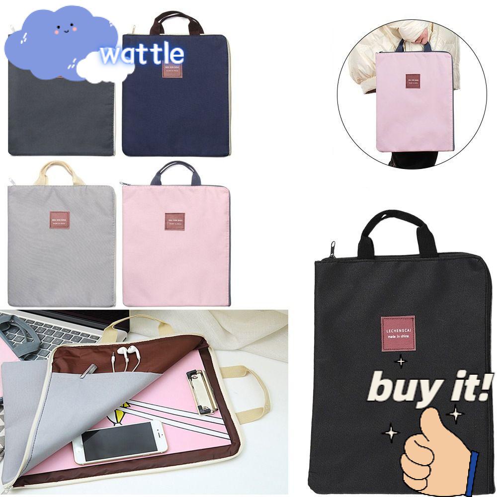 WATTLE Túi Đựng Laptop Khổ A4 Nhiều Ngăn Đa Năng Cho Nam Nữ