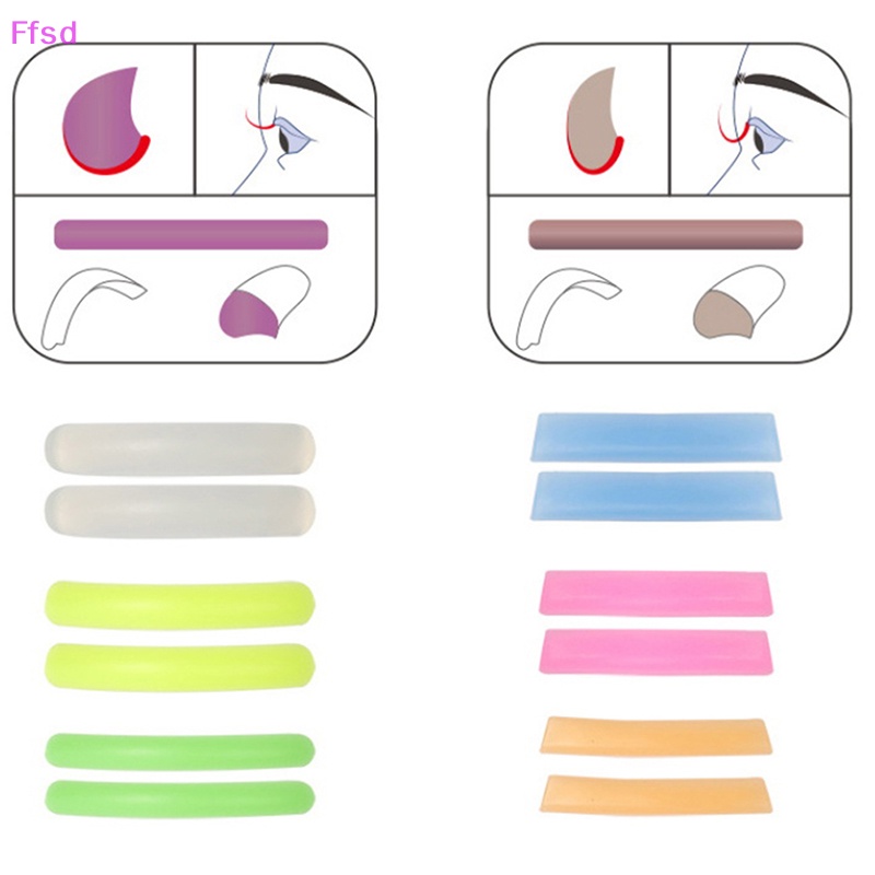 {Ffsd} Miếng Silicone Hỗ Trợ Nâng Lông Mi Giả * Hàng Bán Chạy