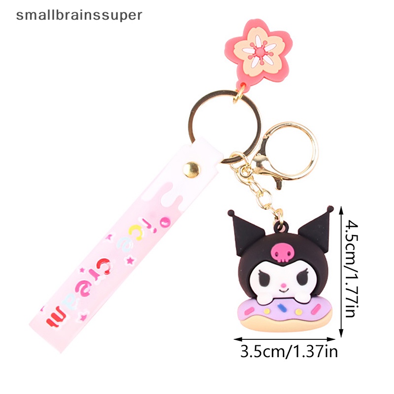 SANRIO Móc Khóa Búp Bê Hoạt Hình Kuromi Kuromi My Melody Dễ Thương Dùng Để Trang Trí Ba Lô / Ô Tô SBS