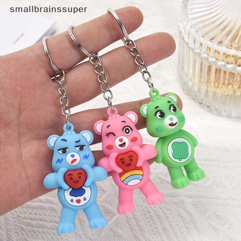 Móc Chìa Khóa Xe Hơi Hình Gấu Hoạt Hình Dễ Thương SBS