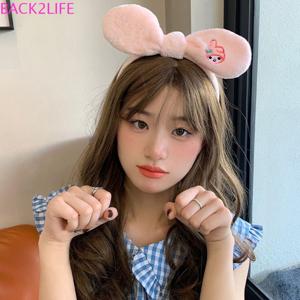 BACK2LIFE Băng Đô Tai Thỏ Hoạt Hình Đáng Yêu Dành Cho Nữ