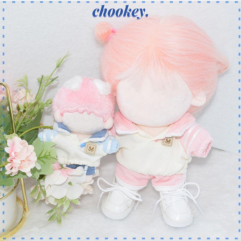 CHOOKEY Set Áo Hoodie Và Quần Dài Thời Trang Cho Búp Bê 10 / 20cm