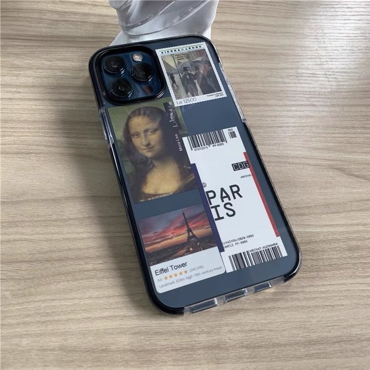 Ốp Điện Thoại Silicon Mềm Màu Trong Suốt Hình Tròn Cho Iphone11 xr xplus xsmax 13 87pro6 12