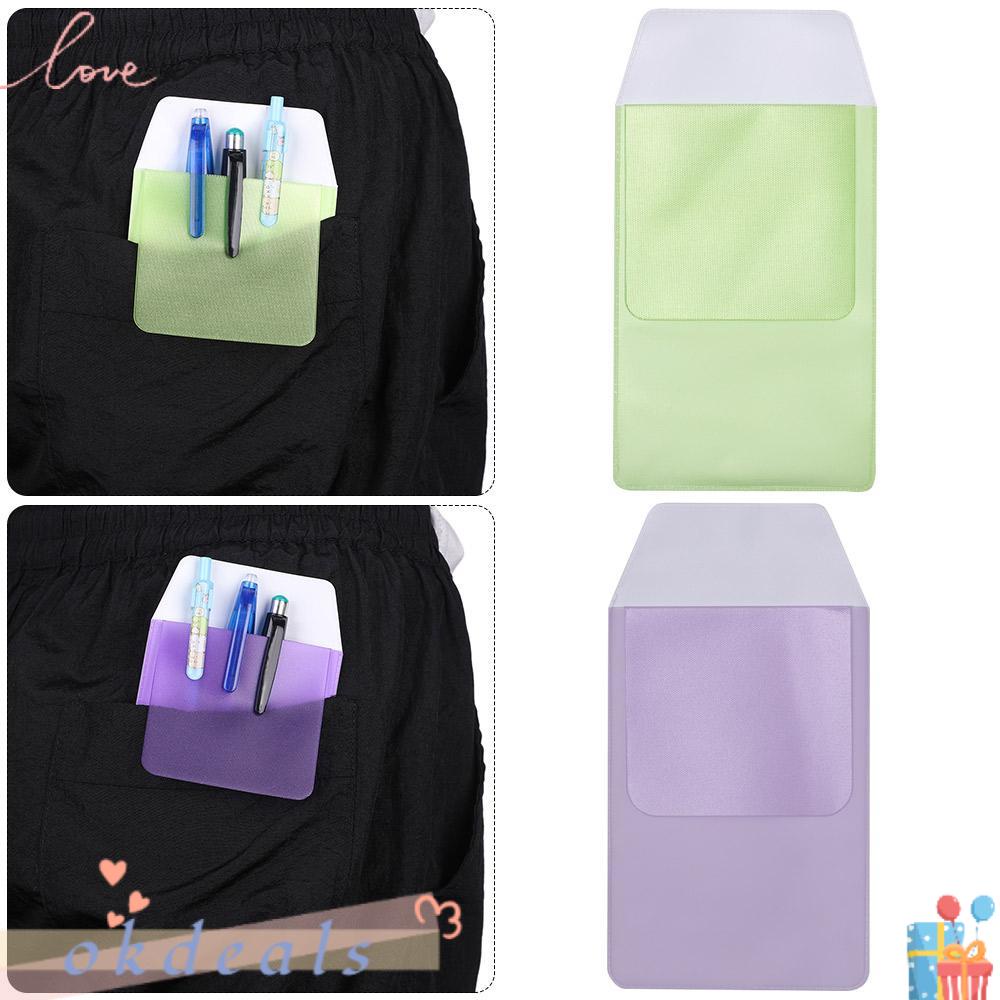 OKDEALS Bộ 3 Túi Đựng Bút Bằng Nhựa PVC Ốp