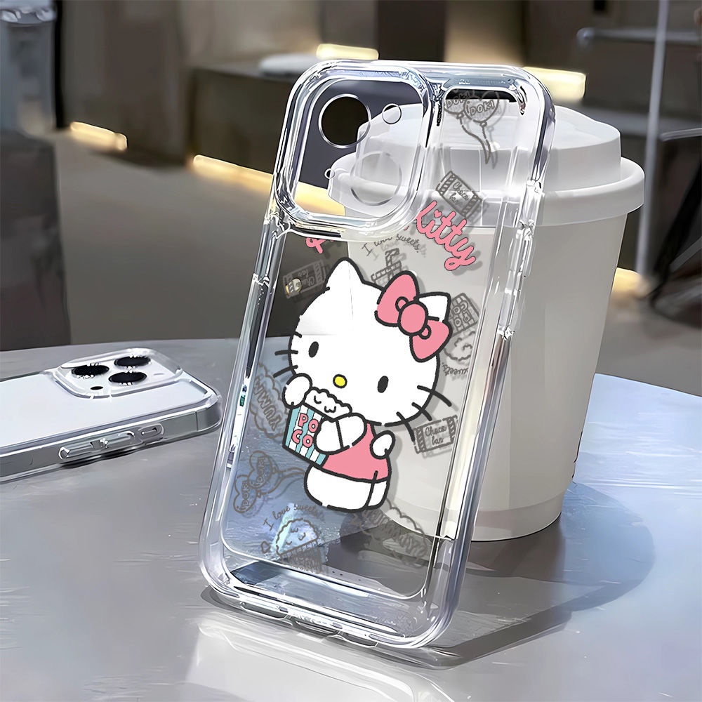 Phù Hợp Ốp Điện Thoại Mềm Họa Tiết Mèo Graffiti 8pkitty Cho Apple iPhone14Promax7121113 Áo Thun In Chữ Ujsc Ujsc Cá Tính Hợp Thời Trang