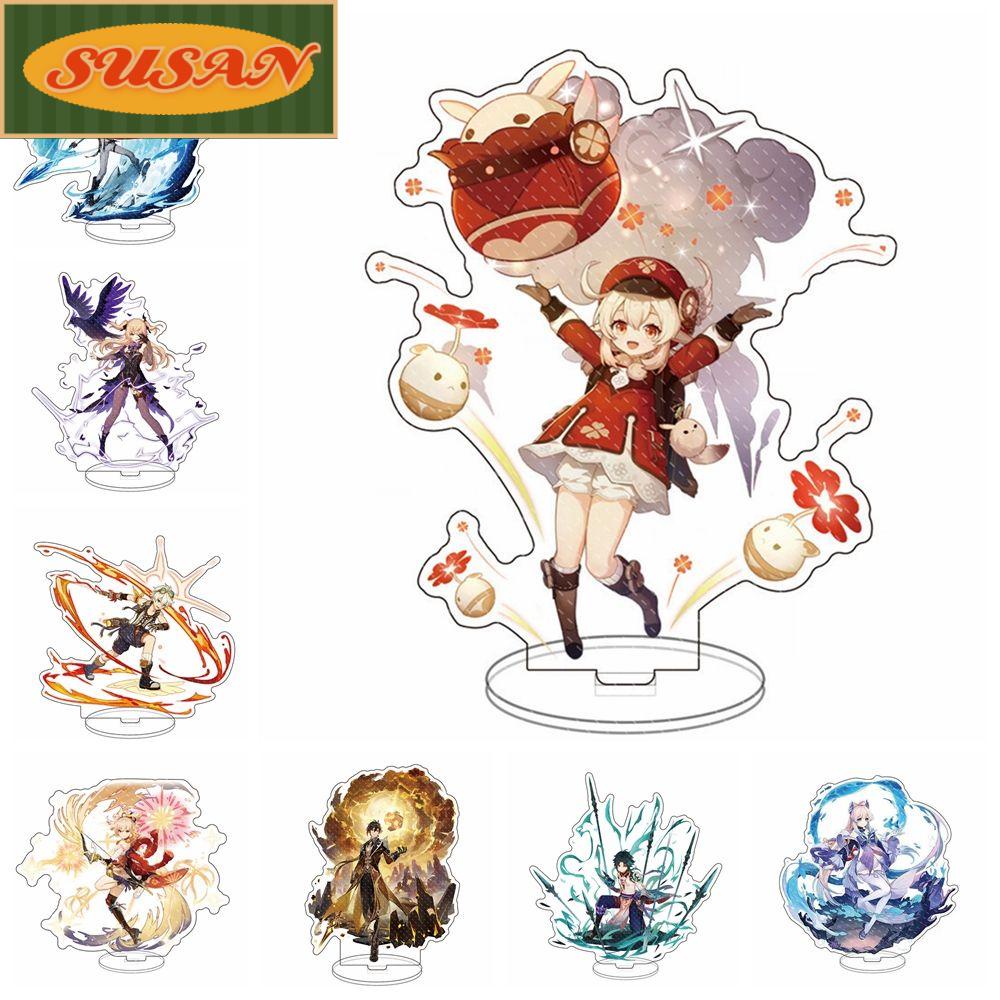 SUSANS Mô Hình Quạt Đứng Để Bàn Trang Trí Bằng Acrylic