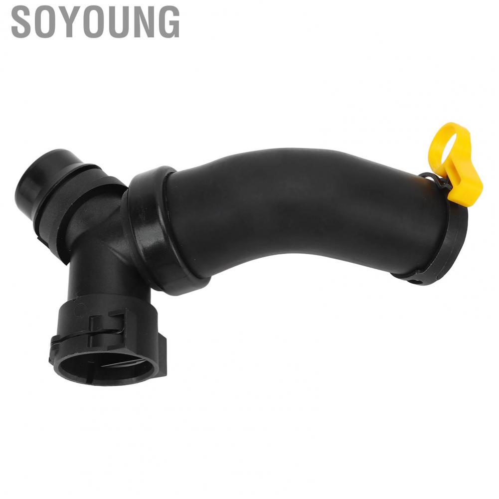 Soyoung Engine Coolant T Connector Tube DR3Z8566A Stable Performance Cooling Hose Resist Cracking for Car