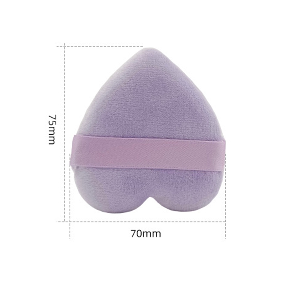 Mút Trang Điểm Trái Tim Mềm Mịn Chuyên Dụng