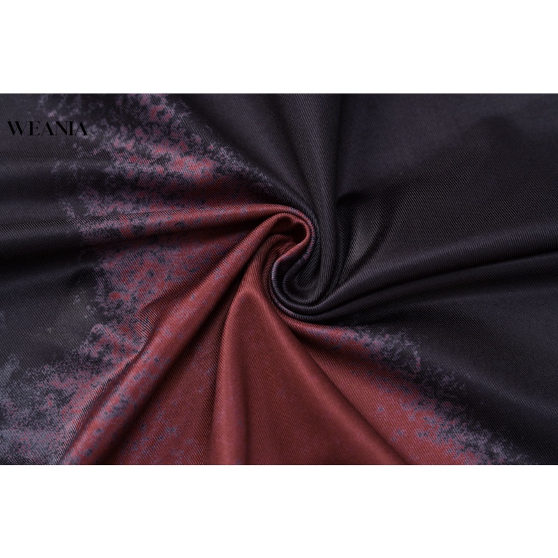 Đầm Ôm Dáng Ngắn Tay Có Mũ Trùm In Họa Tiết Sành Điệu Cho Nữ