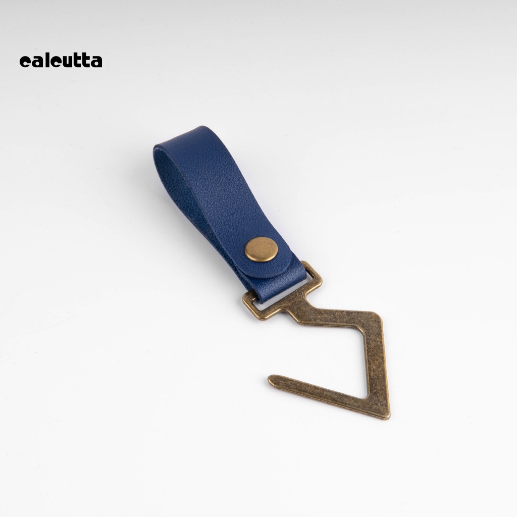 Móc Khóa Dây Da Giả Hình Chữ S Chịu Lực Cao Tháo Gỡ Nhanh Chống Mất Cho Hoạt Động Cắm Trại Ngoài Trời