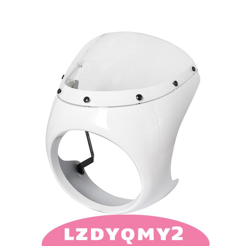 Kính Chắn Gió Bảo Vệ Màn Hình Đèn Pha Thay Thế Cho Xe Mô Tô Cafe Racer