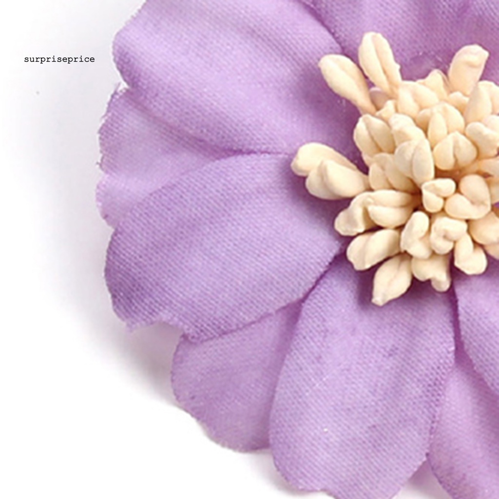 Set 10 Bông Hoa Giả Bằng Lụa Chống Nước Dùng Trang Trí Tiệc Cưới