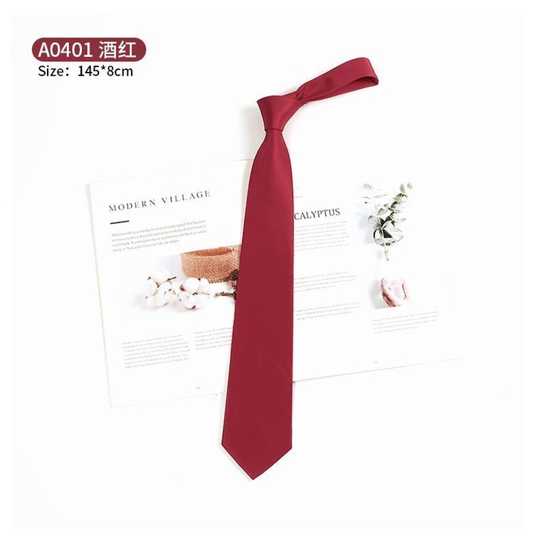 Cà Vạt Kẻ Sọc Phong Cách Preppy Nhật Bản Cho Nam Và Nữ