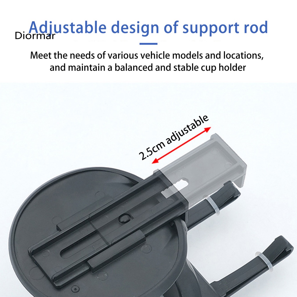 1 Bộ Giá Đỡ Cốc / Gạt Tàn Thuốc Bằng Nhựa Gắn Lỗ Thông Gió Xe Hơi