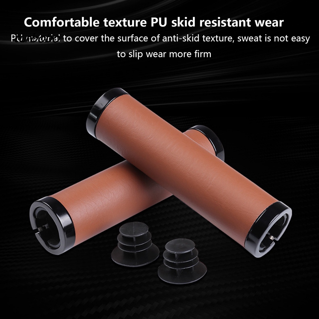 1 Cặp Vỏ Bọc Tay Lái Xe Đạp BOLANY Bằng Hợp Kim Nhôm Polyurethane Chống Trượt