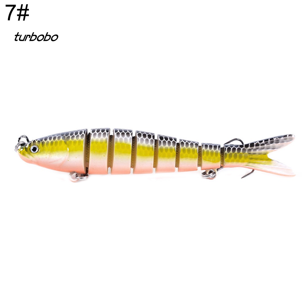 Mồi Câu Cá Giả Cứng 10cm 11g Nhiều Khớp Nối