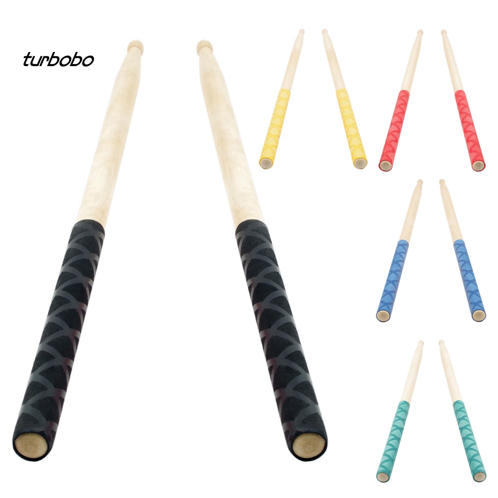 1 Cặp Vỏ Bọc Gậy Đánh Trống Co Nhiệt Chống Trượt Chống Trầy Xước Tiện Dụng