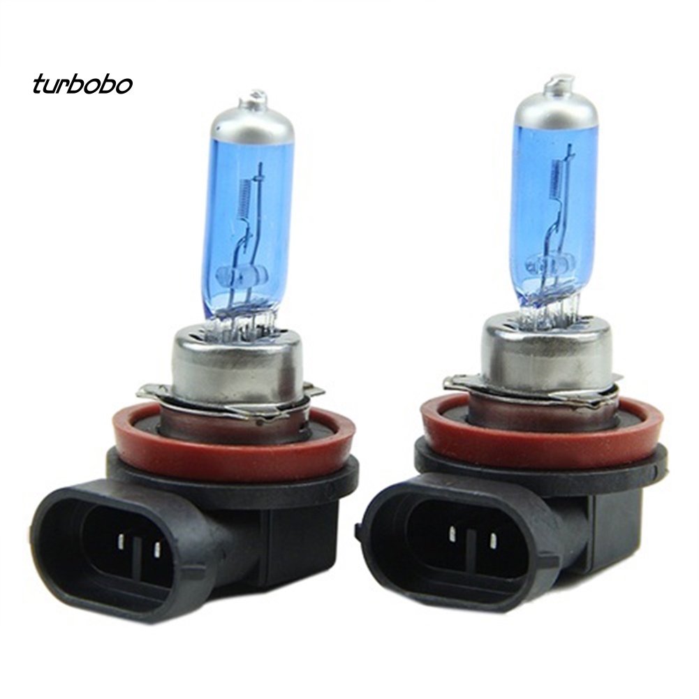 Set 2 Bóng Đèn Pha Xenon H11 100W Ánh Sáng Trắng Dành Cho Ô Tô