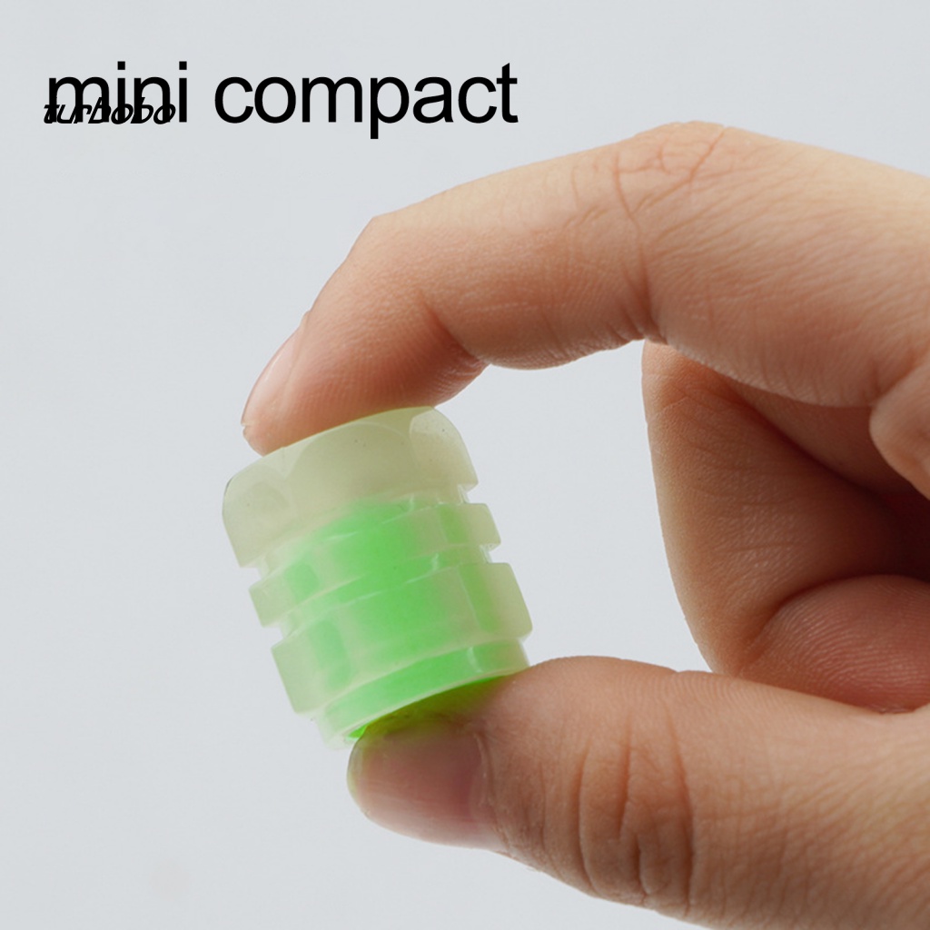 Bộ 4 Nắp Van Bánh Xe Hơi Chống Bụi Bằng Nhựa ABS Phát Sáng