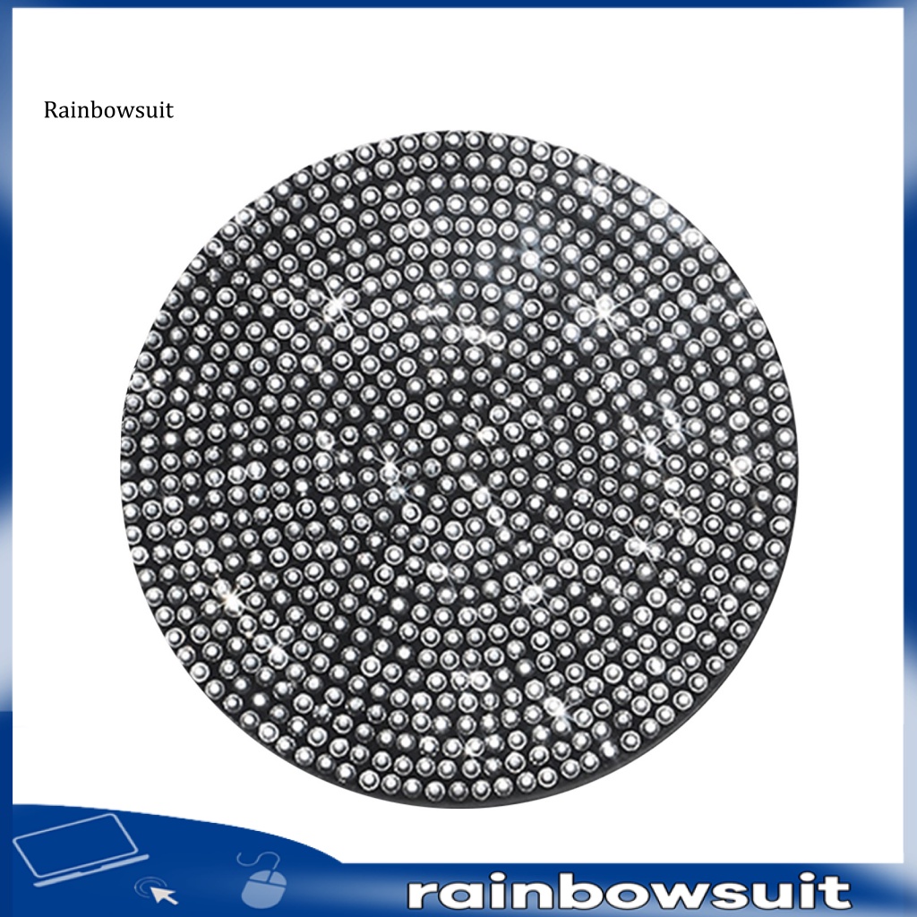 Đế Lót Ly Hình Tròn Đính Đá Chống Trầy Chịu Nhiệt Dùng Hàng Ngày