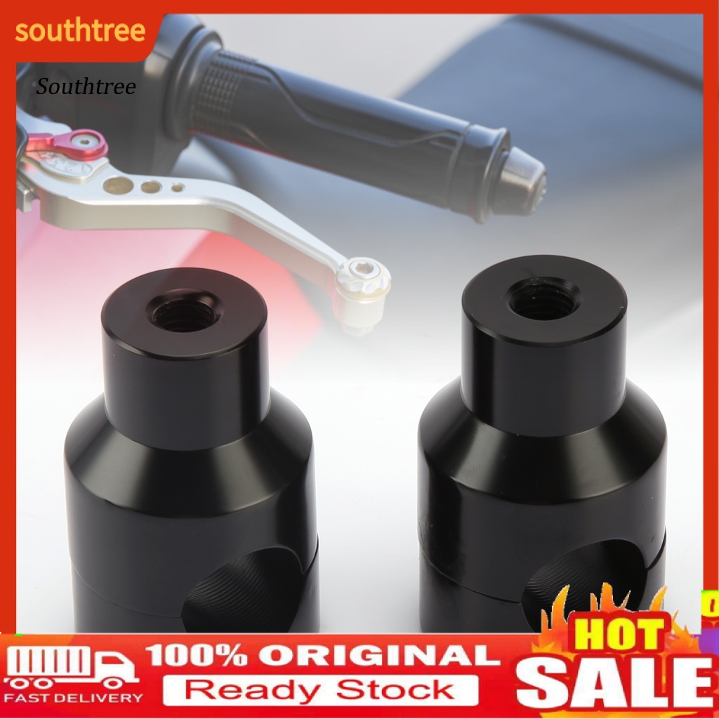 Bộ 2 Kẹp Cố Định Tay Lái Xe Máy Màu Đen Chống Oxy Hóa Kích Thước Nhỏ Gọn 25mm