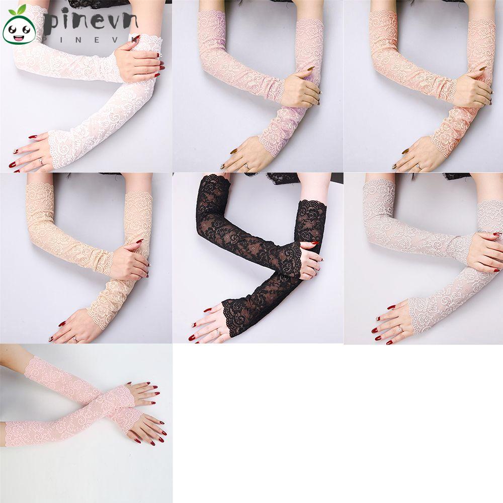 PINEVN 1 Đôi Găng Tay Chống Tia UV Thời Trang Mùa Hè Sự Bảo Vệ