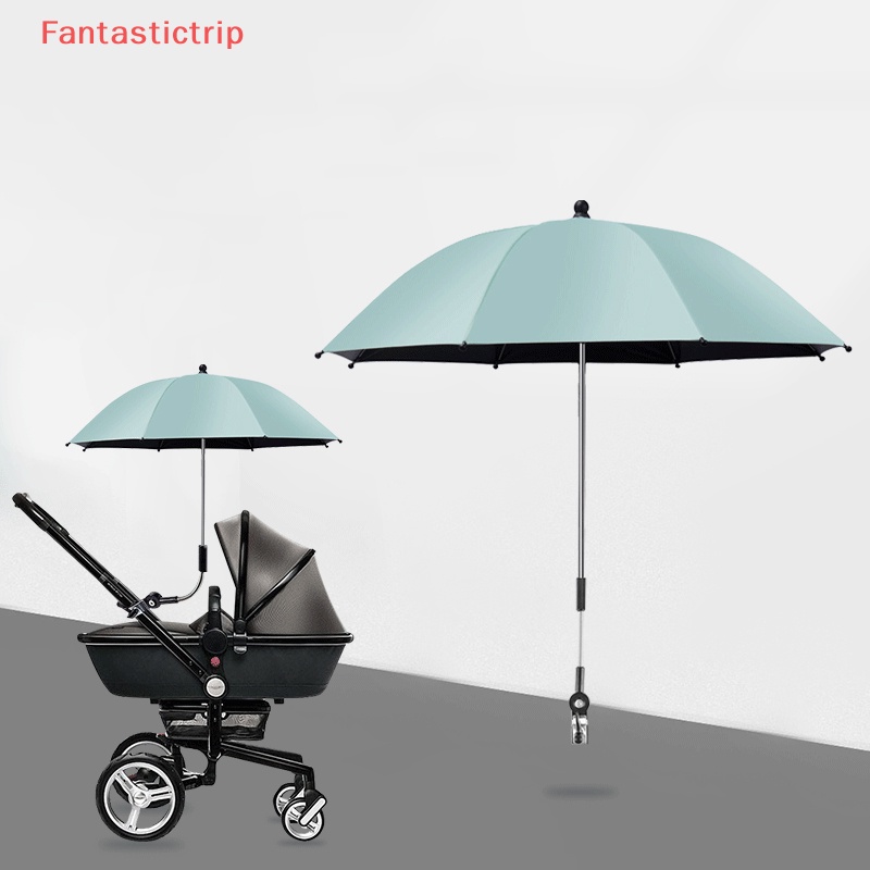Dù Che Nắng Chống Tia UV Có Thể Điều Chỉnh Xoay 360 Độ Gắn Xe Đẩy Em Bé Mới