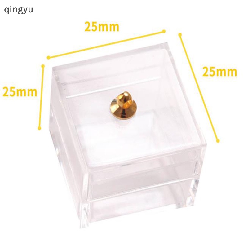 Lọ Thủy Tinh Mini Hình Gấu Dễ Thương Dùng Trang Trí Nhà Búp Bê