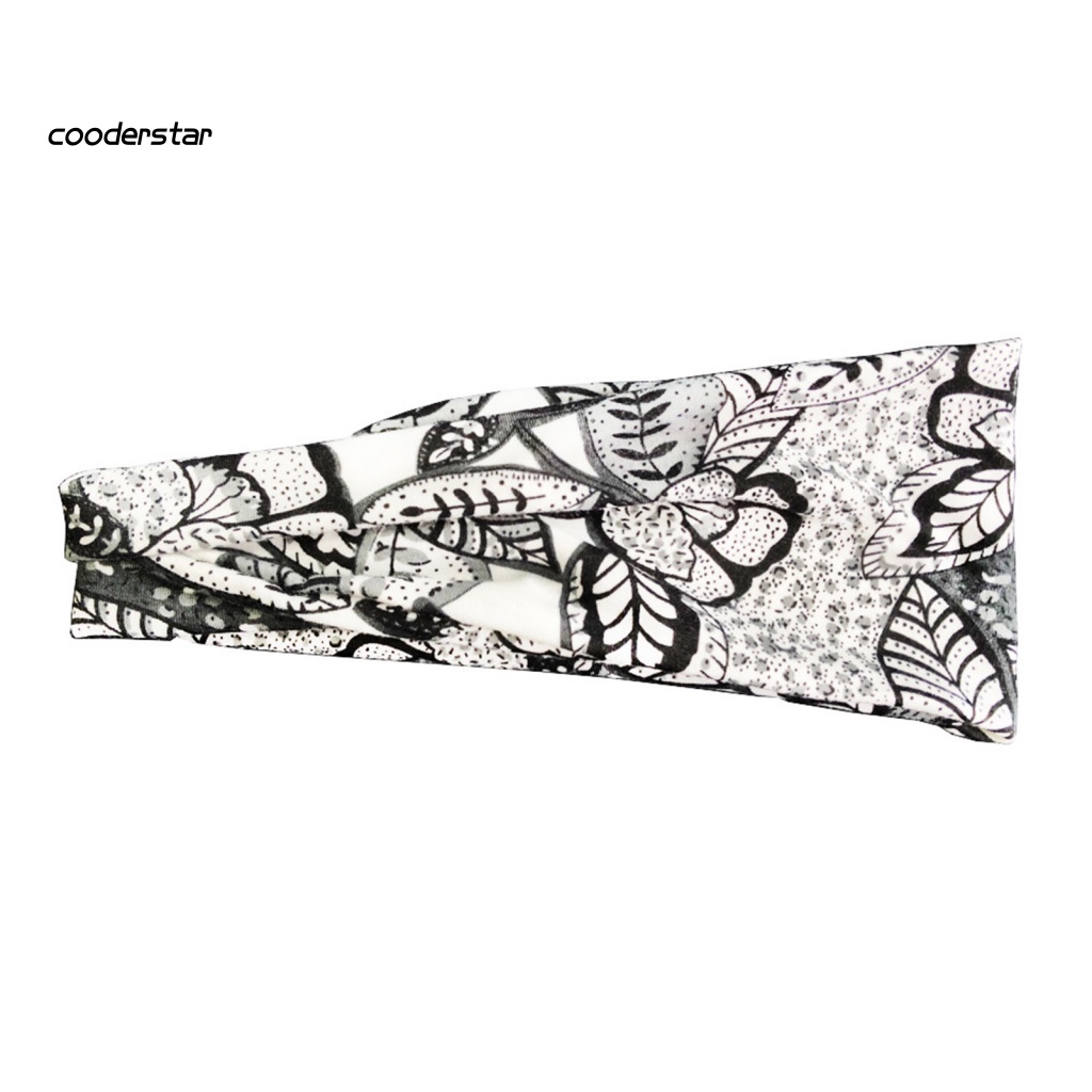 Băng Đô Vải Co Giãn Thoải Mái Bản Rộng Dùng Tập Yoga Trong Nhà / Ngoài Trời Cho Nữ