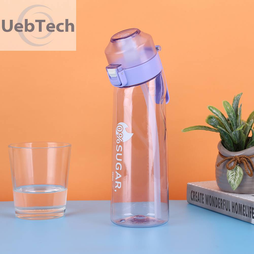 Bình Nước 650ML Có Thể Tái Sử Dụng Kèm Ống Hút