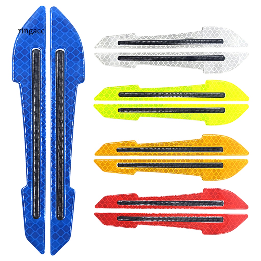 1 Cặp Nhãn Dán Phản Quang Cảnh Báo Đảo Chiều Chống Mài Mòn Cho Gương Chiếu Hậu Xe Hơi