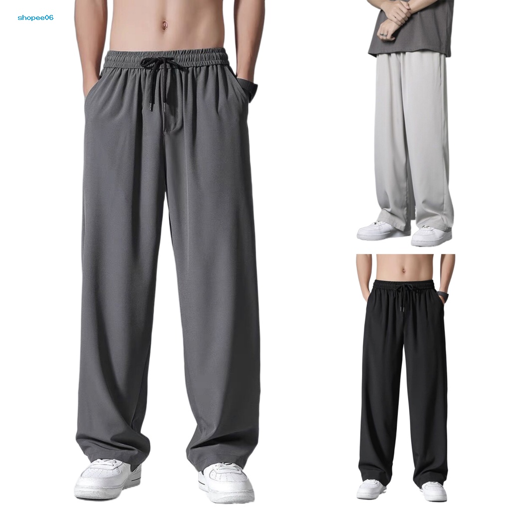 Quần Dài Ống Rộng Màu Sắc Thời Trang Cho Nam