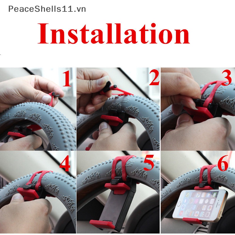 Giá Đỡ Điện Thoại Gắn Vô Lăng Xe Hơi Tiện Dụng