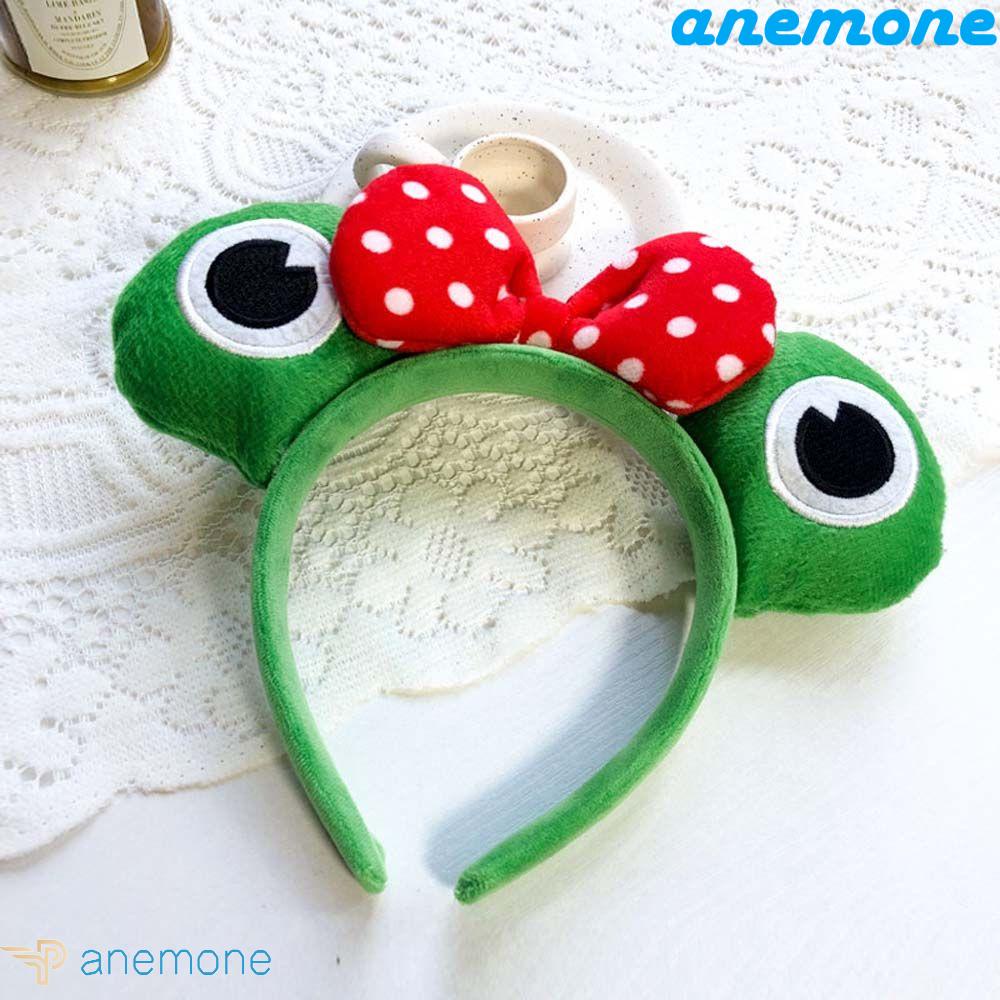 Băng Đô Lông Nhung Hình Chuột Minnie Mắt To Phong Cách Hàn Quốc Dùng Rửa Mặt Trang Điểm Cho Nữ