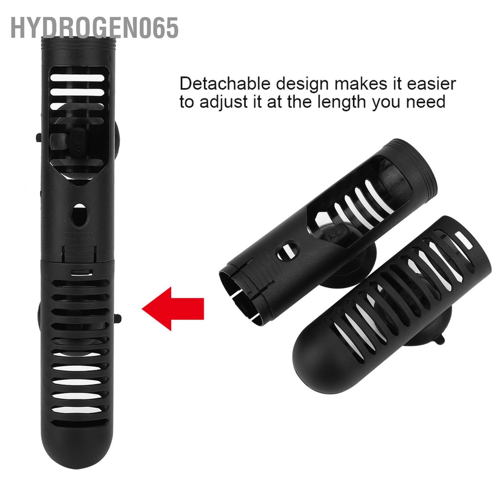 Hydrogen065 Bể Cá Máy Sưởi Vỏ Bảo Vệ Được Thiết Kế Có Thể Tháo Rời Đầu Hút