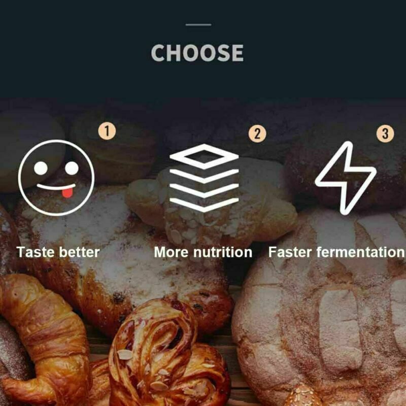 Set 10 Túi Đựng Bánh Mì Men Khô Hoạt Tính DIY Mới