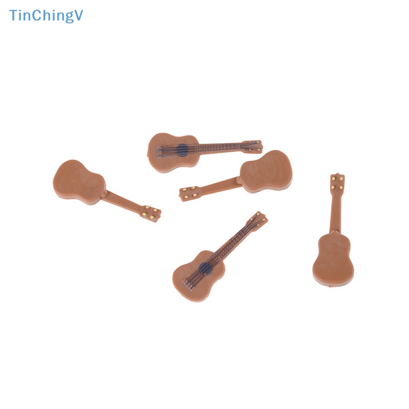 [TinChingV] Đàn Guitar Cổ Điển Thu Nhỏ Tỉ Lệ 1: 12 / 1: 24 Trang Trí Nhà Búp Bê